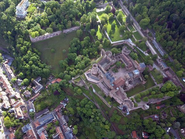 Luftaufnahme Schloss