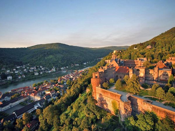 Das Schloss von oben