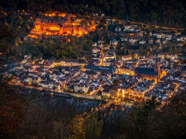 Blick auf Heidelberg